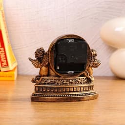 Часы настольные интерьерные «Ангелы», 14×7×12.5 см, циферблат d=4.7 см