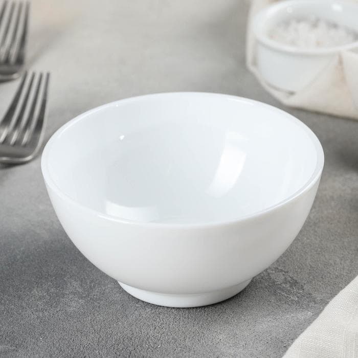 Салатник Luminarc Everyday, 300 мл, d=12 см, стеклокерамика, белый