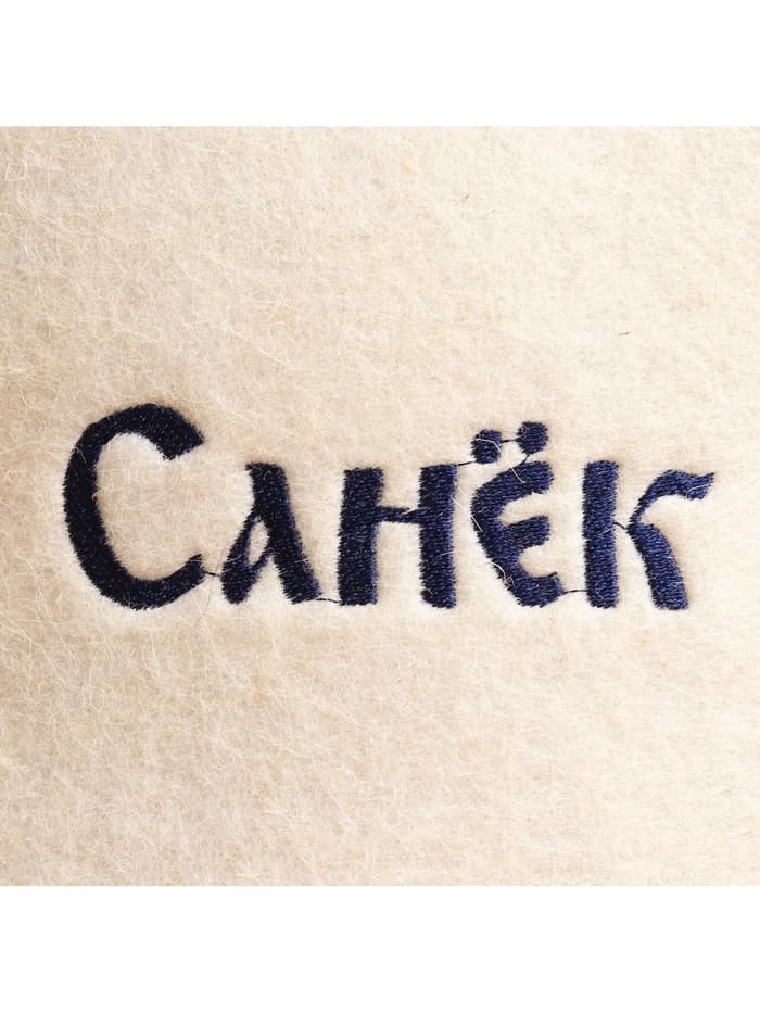 Шапка для бани и сауны, «Санёк», полиэфир 70%, шерсть 30%, «Добропаровъ»