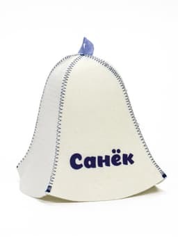 Шапка для бани и сауны, «Санёк», полиэфир 70%, шерсть 30%, «Добропаровъ»