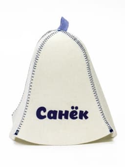 Шапка для бани и сауны, «Санёк», полиэфир 70%, шерсть 30%, «Добропаровъ»