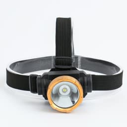 Фонарь налобный аккумуляторный «Мастер К», 3 Вт, 800 мАч, 3.7 В, 100 Лм, 1 режим, USB