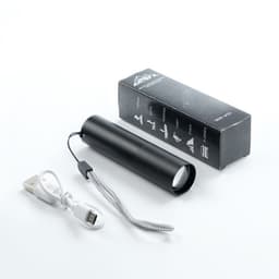 Фонарь ручной, аккумуляторный «Мастер К», 3 Вт, 500 мАч, 100 Лм, zoom, USB