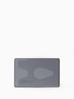 Обложка для проездного, пропуска, с тиснением, ярко-розовая