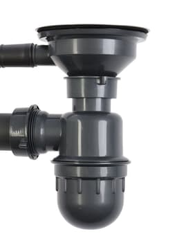 Мойка кухонная MIXLINE 531266, врезная, толщина 0.6 мм, 38×38×15 см, вып. 3 1/2", с сифоном