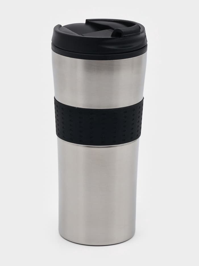 Термокружка, 450 мл, For you, сохраняет тепло 2 ч, 8×19 см, хром