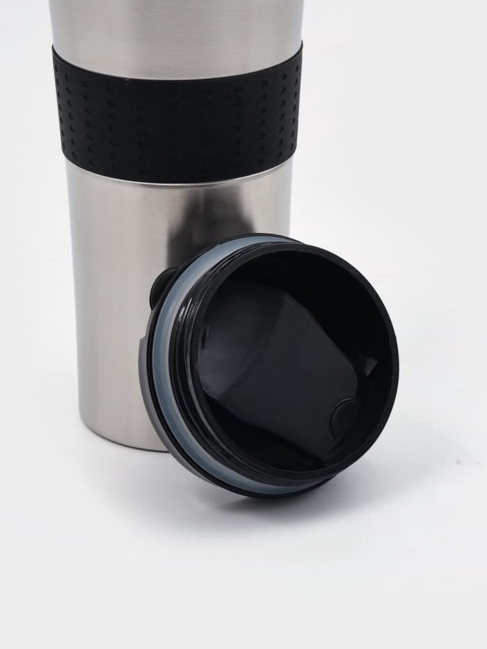 Термокружка, 450 мл, For you, сохраняет тепло 2 ч, 8×19 см, хром