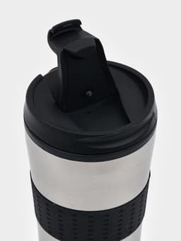 Термокружка, 450 мл, For you, сохраняет тепло 2 ч, 8×19 см, хром