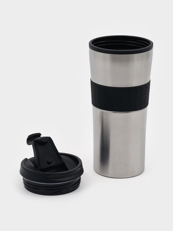 Термокружка, 450 мл, For you, сохраняет тепло 2 ч, 8×19 см, хром