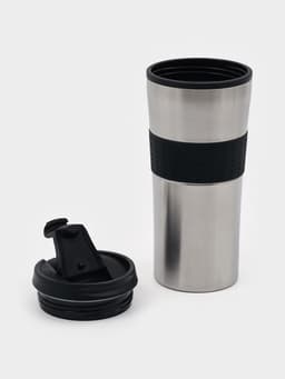 Термокружка, 450 мл, For you, сохраняет тепло 2 ч, 8×19 см, хром