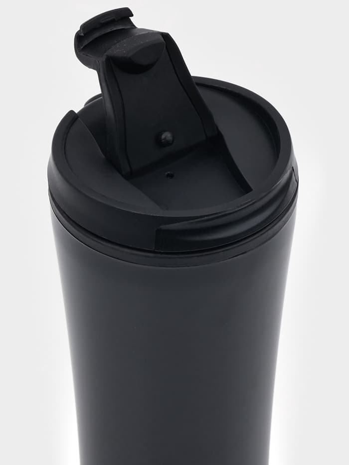 Термокружка, 450 мл, For you, сохраняет тепло 2 ч, 8×19 см, чёрная