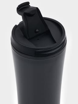 Термокружка, 450 мл, For you, сохраняет тепло 2 ч, 8×19 см, чёрная