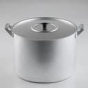 Кастрюля, 10 л, d=26 см, с крышкой, алюминий, серебристая