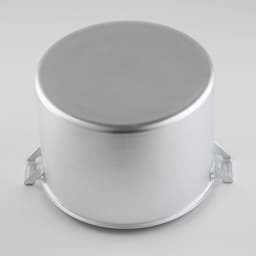 Кастрюля, 10 л, d=26 см, с крышкой, алюминий, серебристая