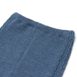 Комплект вязаный Крошка Я, рост 68-74 см, синий