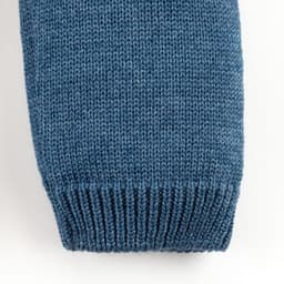 Комплект вязаный Крошка Я, рост 68-74 см, синий