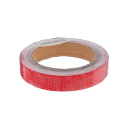 Светоотражающая лента, самоклеящаяся, красная, 2 см × 8 м