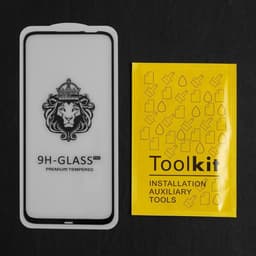 Защитное стекло Innovation 2D, для Huawei Nova 7i, полный клей, чёрная рамка