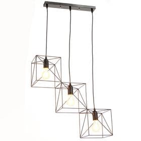 Светильник «Куб грани» 3хE27 40 Вт черный 50×15.5×86 см BayerLux