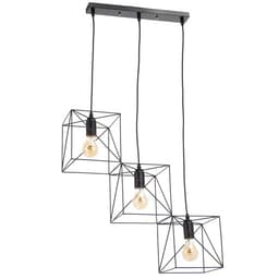 Светильник «Куб грани» 3хE27 40 Вт черный 50×15.5×86 см BayerLux