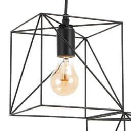 Светильник «Куб грани» 3хE27 40 Вт черный 50×15.5×86 см BayerLux