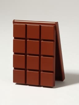 Зеркало складное «Шоколадное чудо», с расчёской, 8.5×6 см, МИКС