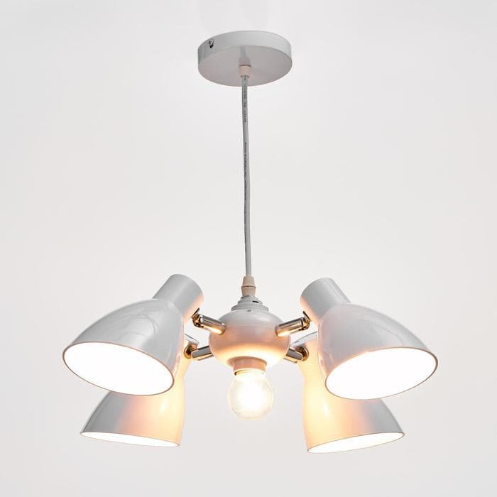 Люстра «Классика» 5×15 Вт Е27 белый 28×28×18 см BayerLux