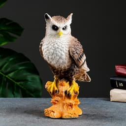 Копилка для денег «Филин на ветке», гипс, 29×19×12 см