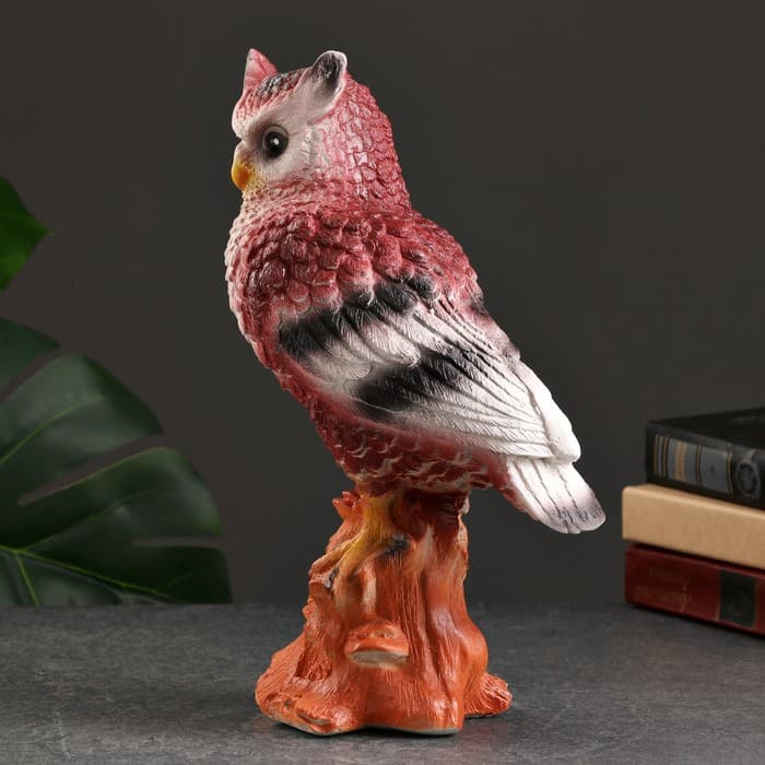 Копилка для денег «Филин на ветке», гипс, 29×19×12 см