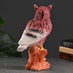 Копилка для денег «Филин на ветке», гипс, 29×19×12 см