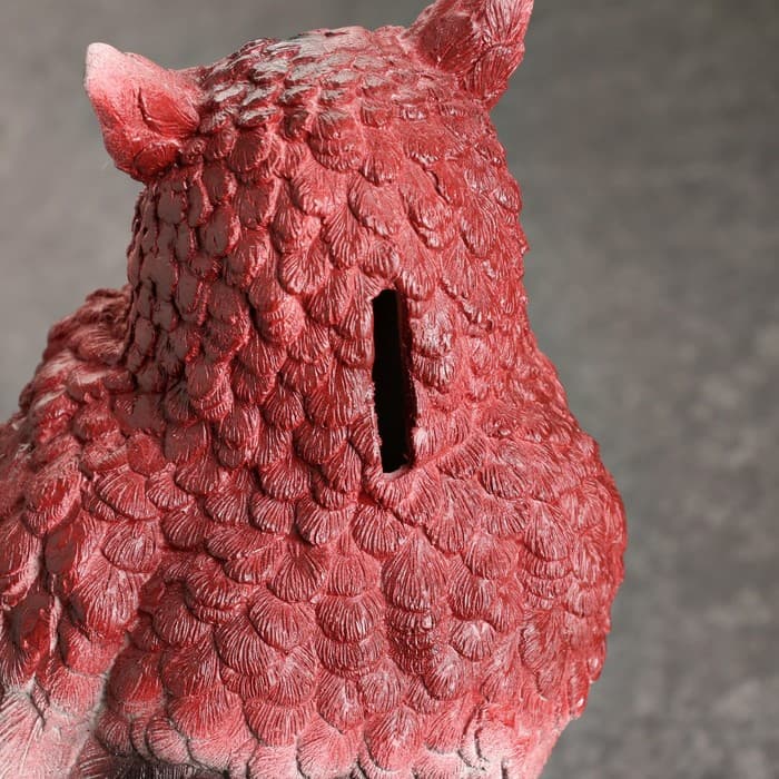 Копилка для денег «Филин на ветке», гипс, 29×19×12 см