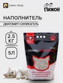 Наполнитель силикагель + диатомит «Пижон», Premium, 5 л