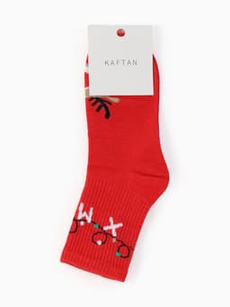Носки женские новогодние KAFTAN Xmas, размер 36-40 (23-25 см)
