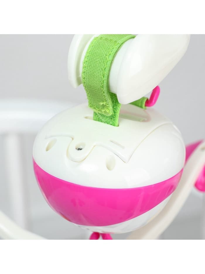 Мобиль музыкальный на кроватку Крошка Я «Рыбки», работает от батареек