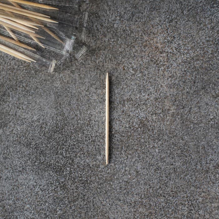 Зубочистки из берёзы Magistro, 500 шт., в индивидуальной упаковке, картонная коробка