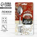 Ложка чайная с гравировкой «Лучший муж», 14×3 см