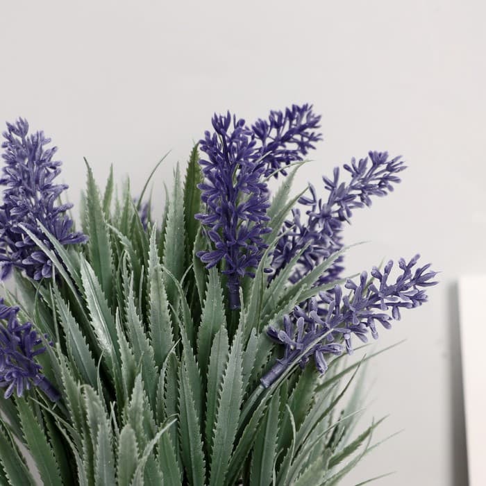 Искусственный цветок в горшке «Мускари», 10×22 см, МИКС