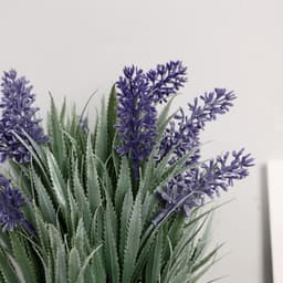 Искусственный цветок в горшке «Мускари», 10×22 см, МИКС