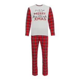 Пижама мужская: лонгслив, брюки KAFTAN X-mas, размер, 50