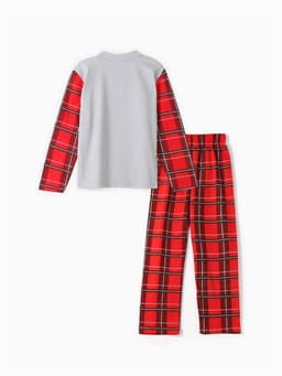 Пижама новогодняя детская: лонгслив, брюки, KAFTAN X-mas, рост 86-92 см