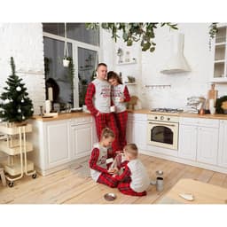 Пижама новогодняя детская: лонгслив, брюки, KAFTAN X-mas, рост 86-92 см