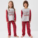 Пижама детская KAFTAN «X-mas» размер 34 (122-128 см)