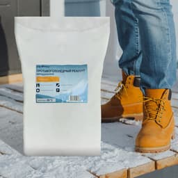 Реагент противогололёдный, пескосоль, 20 кг, работает при – 30 °C, в мешке, Greengo