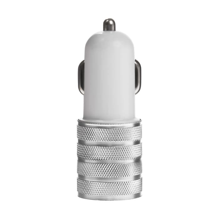 Автомобильное зарядное устройство, 2 USB, 2.1 А/1 А, МИКС