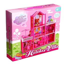 Кукольный домик «Коттедж» с куклами и аксессуарами