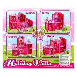 Кукольный домик «Коттедж» с куклами и аксессуарами