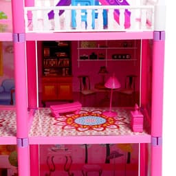 Кукольный домик «Коттедж» с куклами и аксессуарами