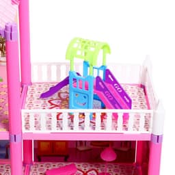 Кукольный домик «Коттедж» с куклами и аксессуарами