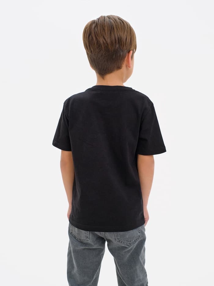 Футболка для мальчика KAFTAN «Галстук», чёрная, рост 98-104 см