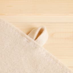 Коврик - сидушка для бани и сауны, 44×34 см, 70% полиэфир, 30% шерсть, белый, «Добропаровъ»